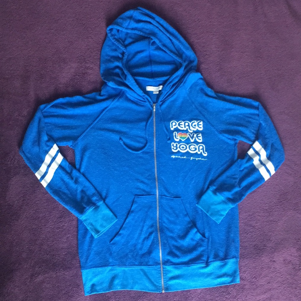Spiritual Gangster zip up hoodie jacket